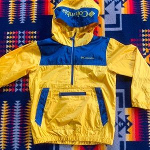 Columbia Kids Packable Rain/ Wind Jacket